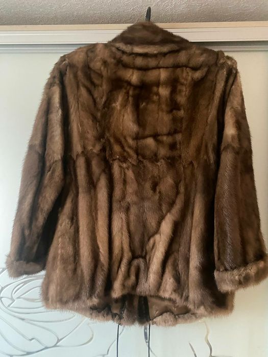 Шуба  норкова коротка