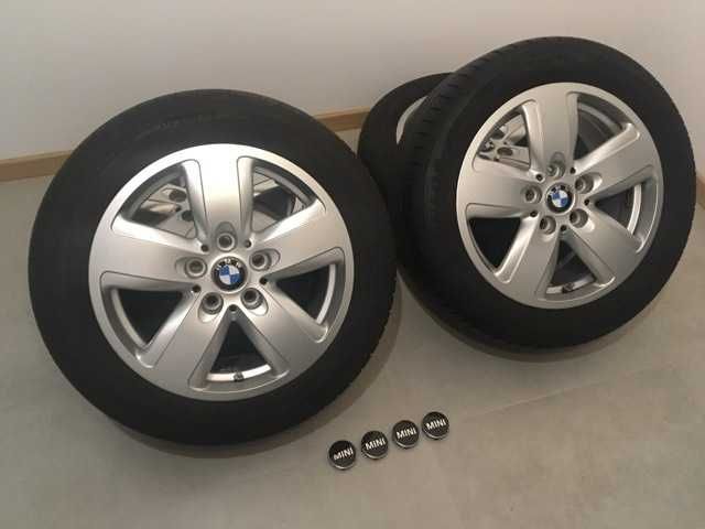 Koła letnie MINI BMW 5x112 ET52 Dunlop Bluresponse 205 55 r16 2020/19