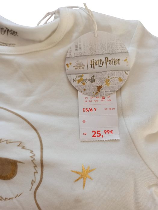 pijama Harry Potter ( zippy)  tam 5/6 anos novonov