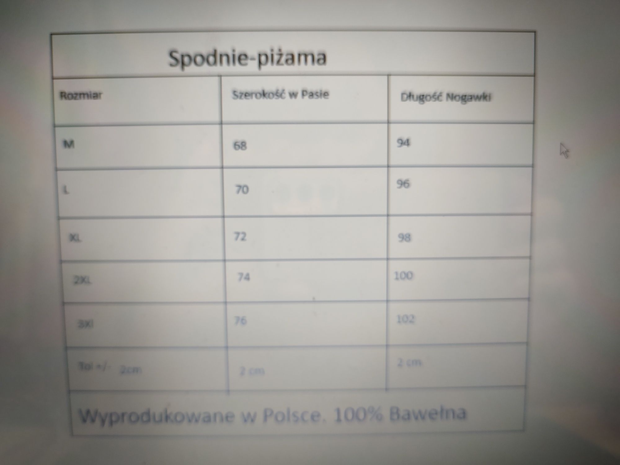 Piżamy męskie w trzech kolorach NOWE