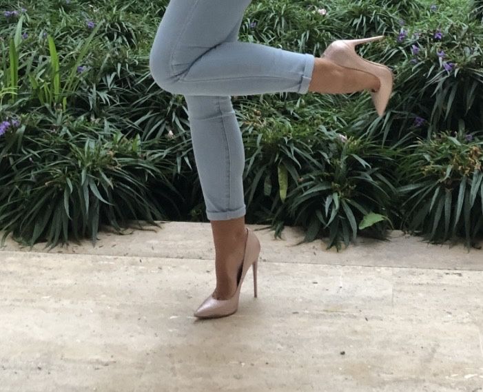 Лодочки на шпильке