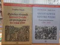 Słowniki szkolne historii Polski II tomy