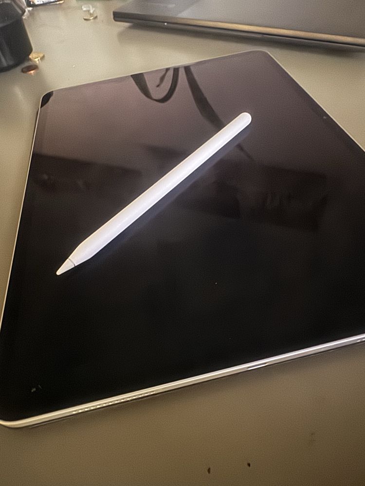 Ipad pro 13 + apple pencil pro + capa