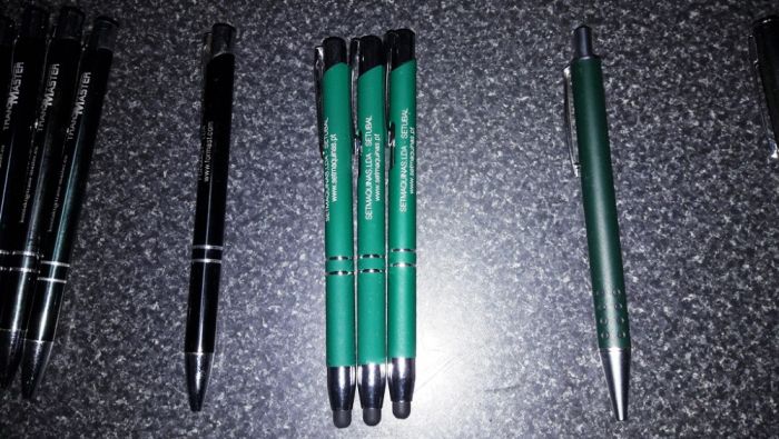 Canetas com publicidade para coleccionadores