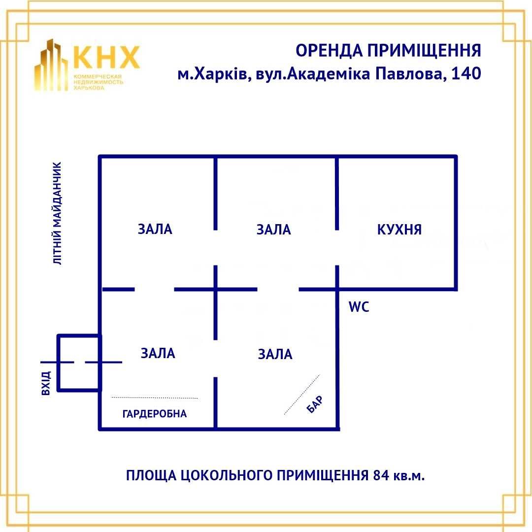 метро Студентська. Оренда готового кафе на цокольному поверсі