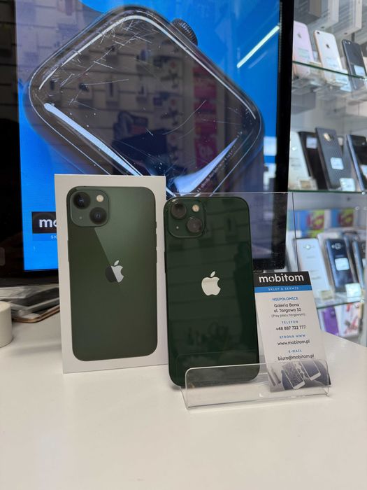 Apple iPhone 13 128GB Green Bat. 86% FVM Niepołomice Bona