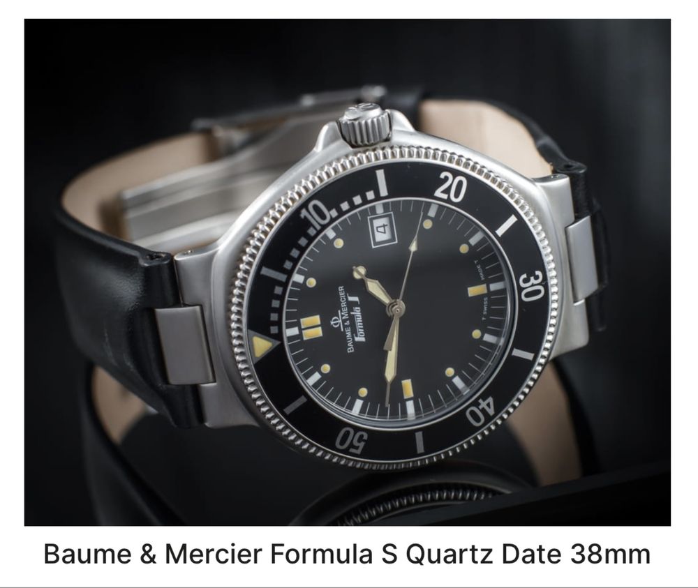 Baume & Mercier Formula S 38mm qwarz, Gwarnacja!  Nowa cena