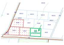 Działka budowlana – Zwrócona 1054 m²