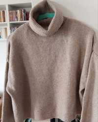 Luźny lekki sweter Oversize