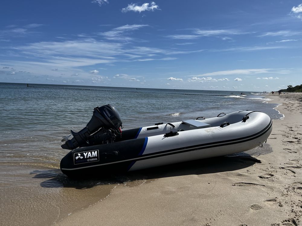 Ponton Yamaha 310s z silnikiem Yam B6hp.Gwarancja fabryczna do 2027.