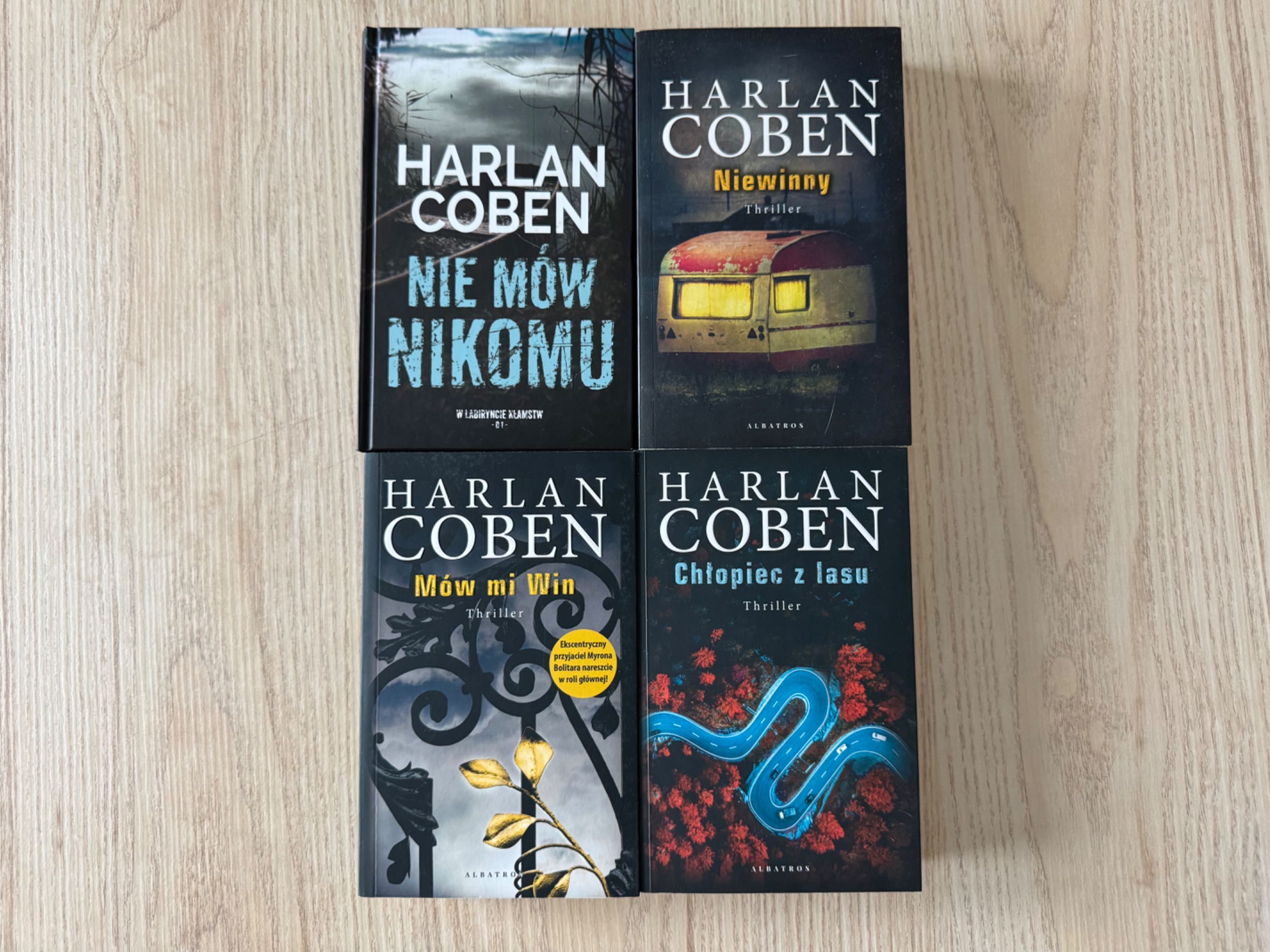 Harlan Coben - zestaw 4 książek - Kryminał