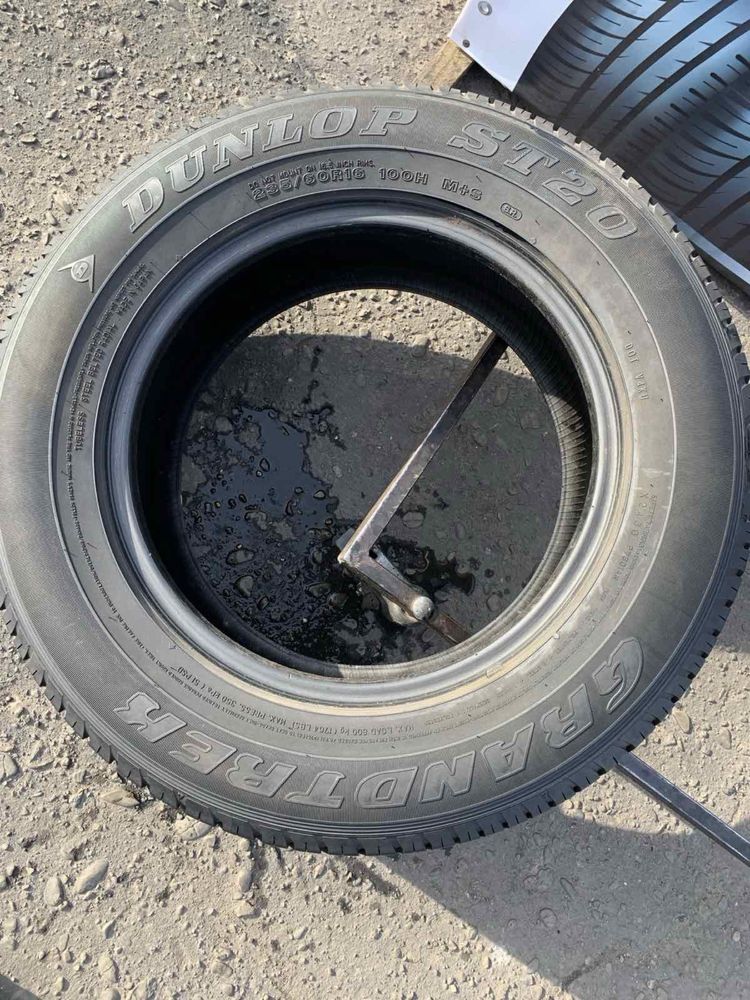 Шини 235/60 R16 Dunlop 2022p літо 7/6,7мм