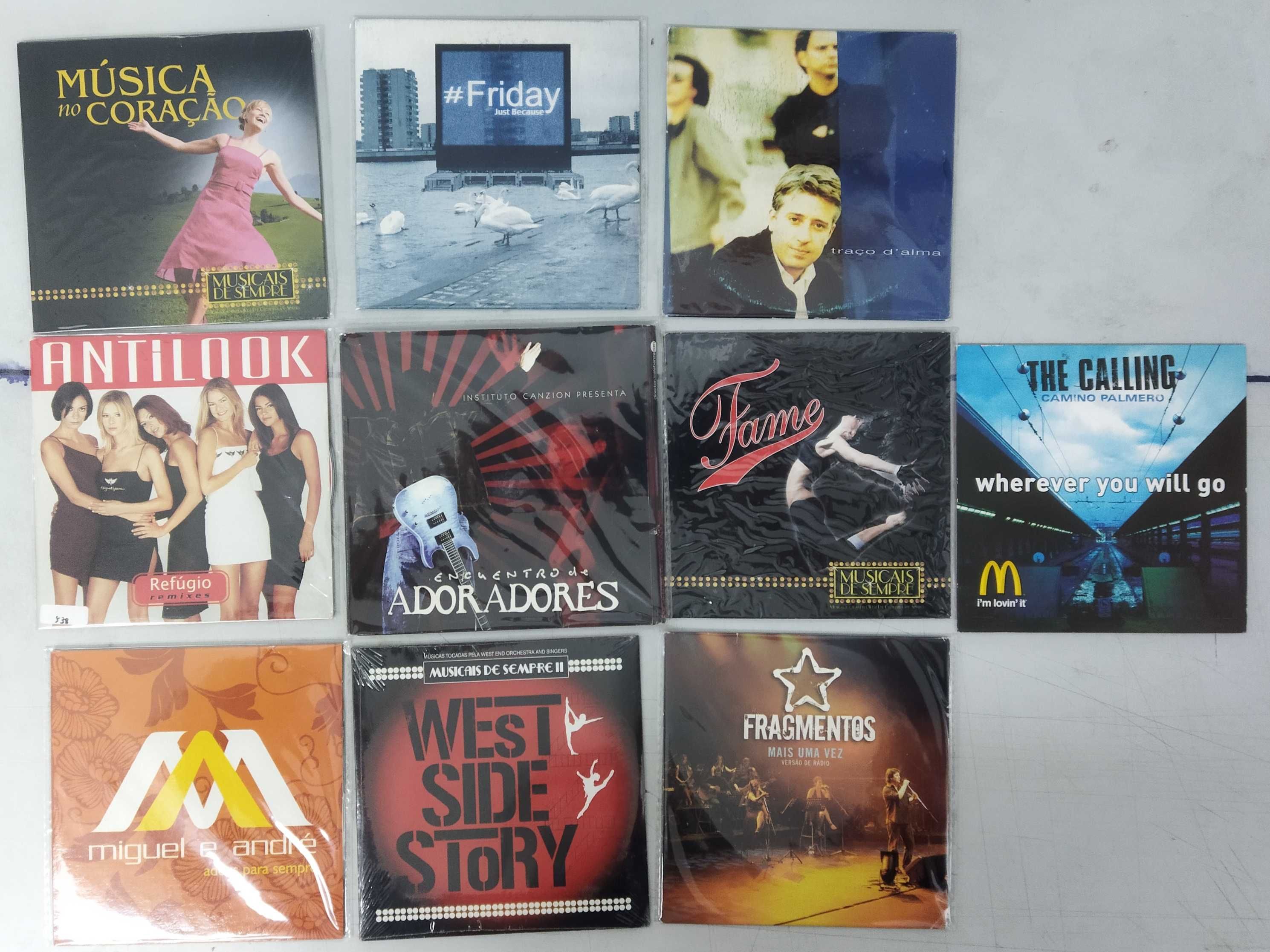 Lote. 150 CD Singles/ Promos. Como Novos