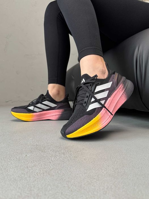 Кросівки Adidas Ultraboost 5X Black/Pink premium