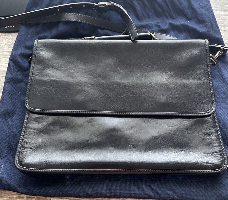 Сумка портфель шкіряна