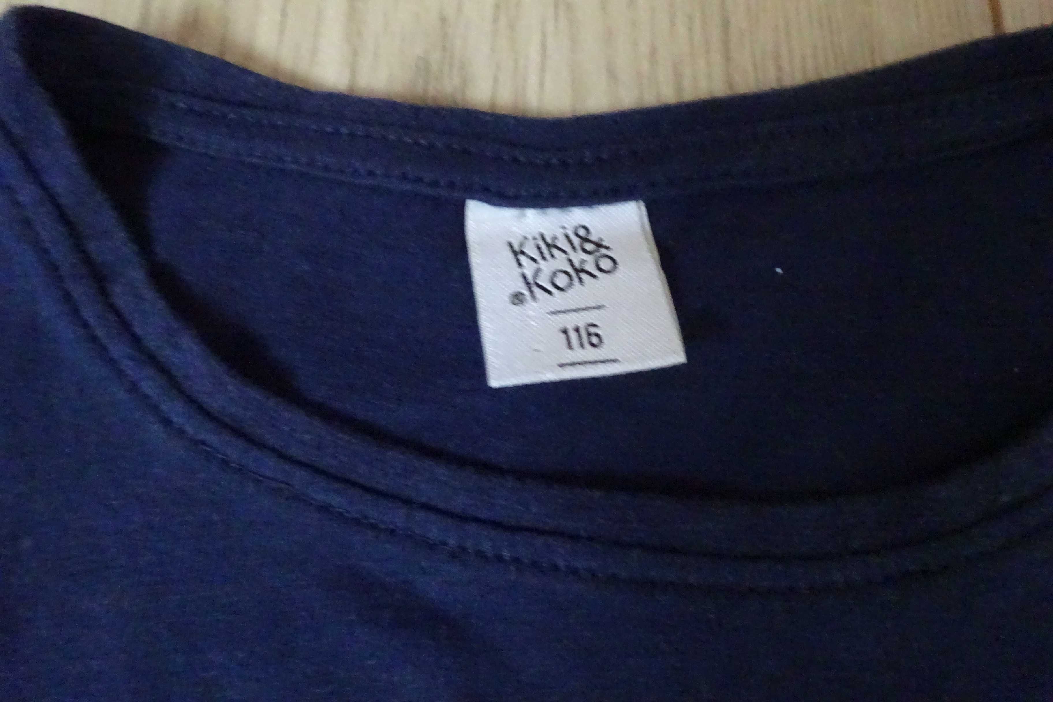Bluzka dziewczęca granatowa r. 116 - KiK