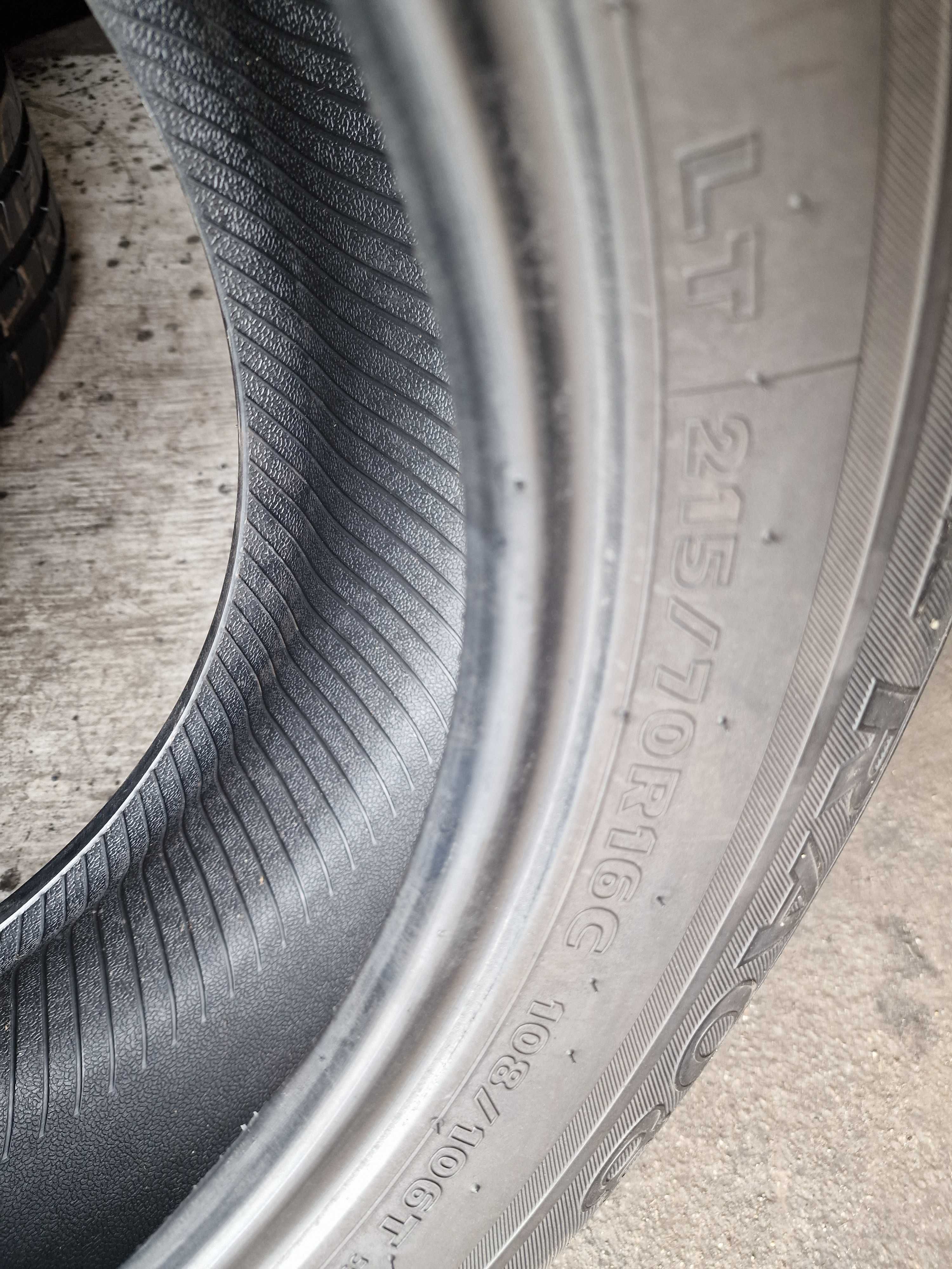 Sprzedam 2 opony 215/70 16" C Hankook letnie 80%