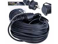 PRZEDŁUŻACZ KABEL ogrodowy 3x2,5mm pojedynczy 10m 20m 30m czarny 2146