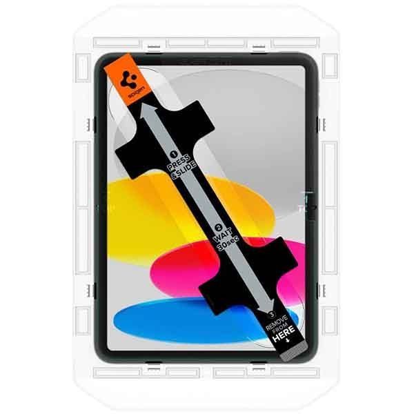 Spigen Glas.tr Ipad 10.9 2022"Ez Fit" Szkło Hartowane Z Ramką Agl05554
