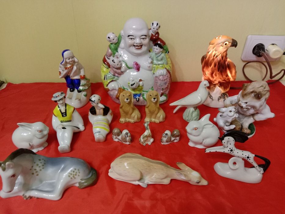 Статуэтки. Фигурки. Фарфор.