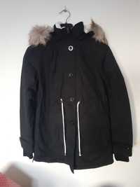 Nowa kurtka ciążowa czarna bawełna Bonprix 34 XS