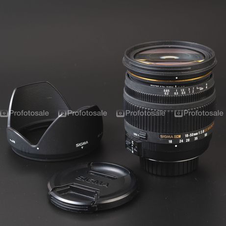 Об'єктив Sigma DC 18-50/f/2.8 EX HSM для Nikon