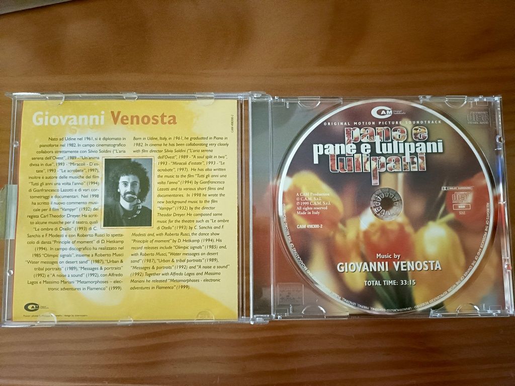 Pane e Tulipani - Banda Sonora
