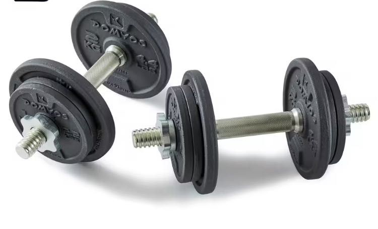 PORTES GRÁTIS ! Halteres de Musculação 20 kg (Conjunto)