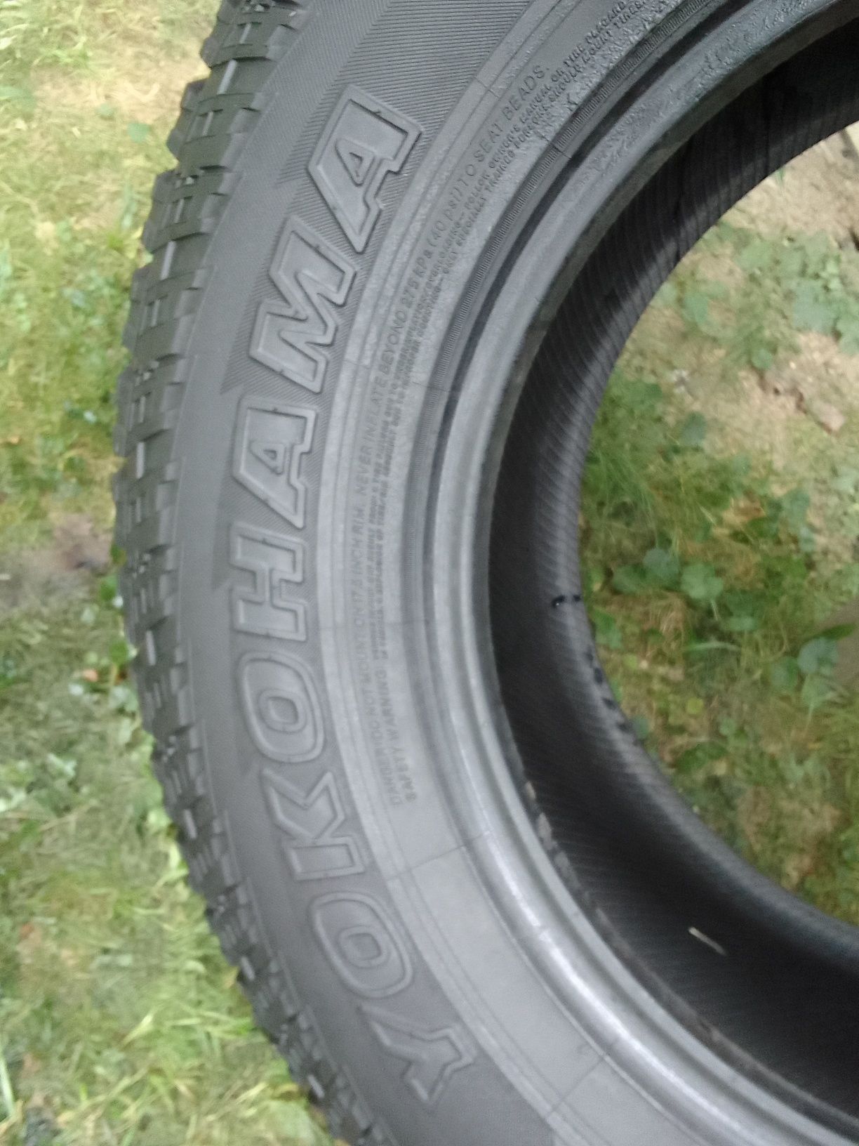 Opona zimowa 255/75r17 YOKOHAMA 6mm