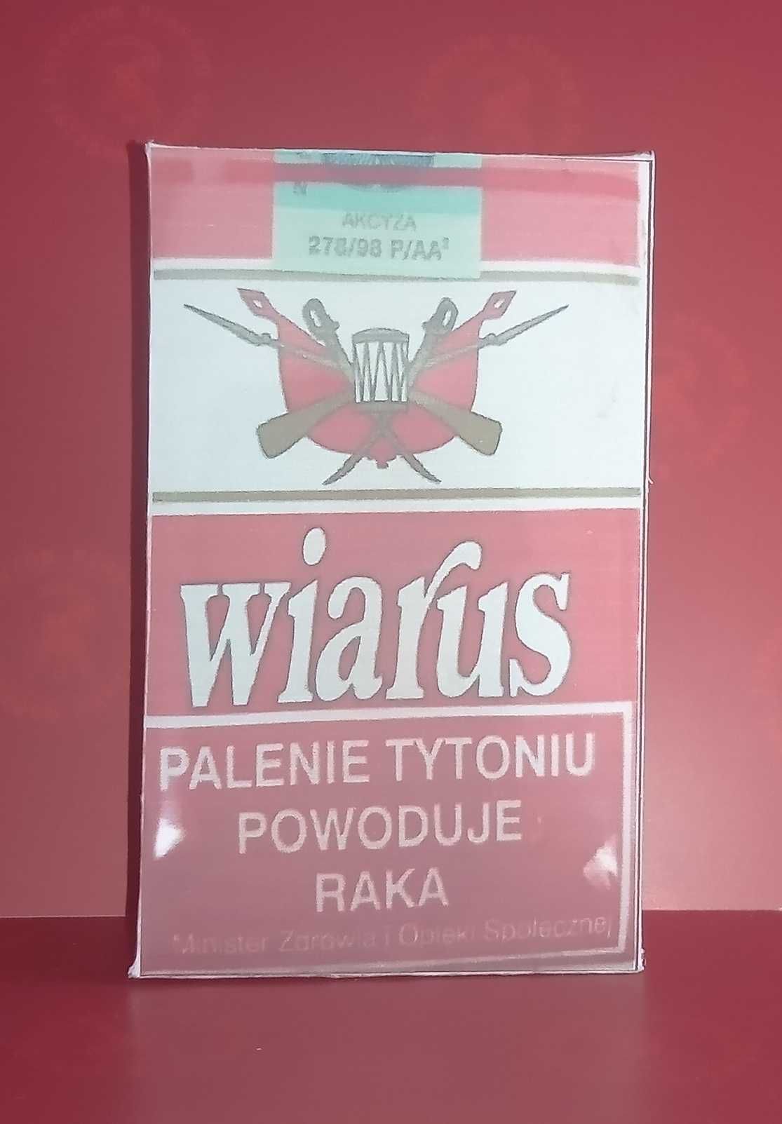 072 - Atrapa pap. PRL Wiarus (Wiarusy) Skala 1:1