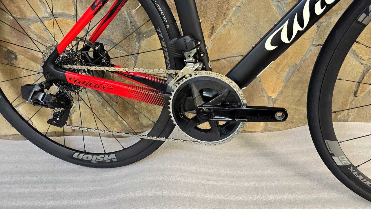 Карбоновий шосейний велосипед Wilier Cento 10 SL Sram Rival eTap AXS