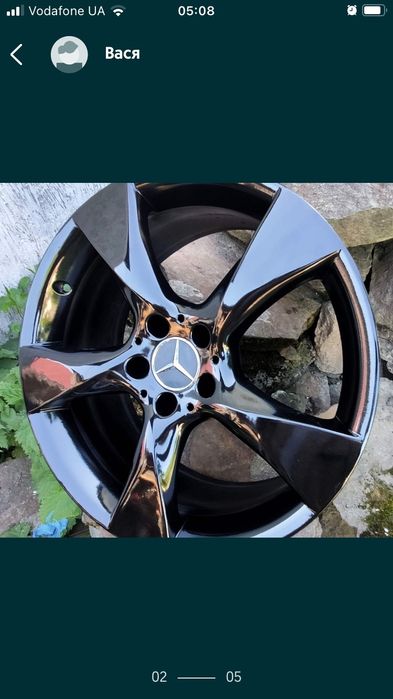 19 5 на 112 диски титанові на Мерседес