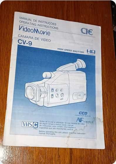 Manual Original - CIE VideoMovie CV-9