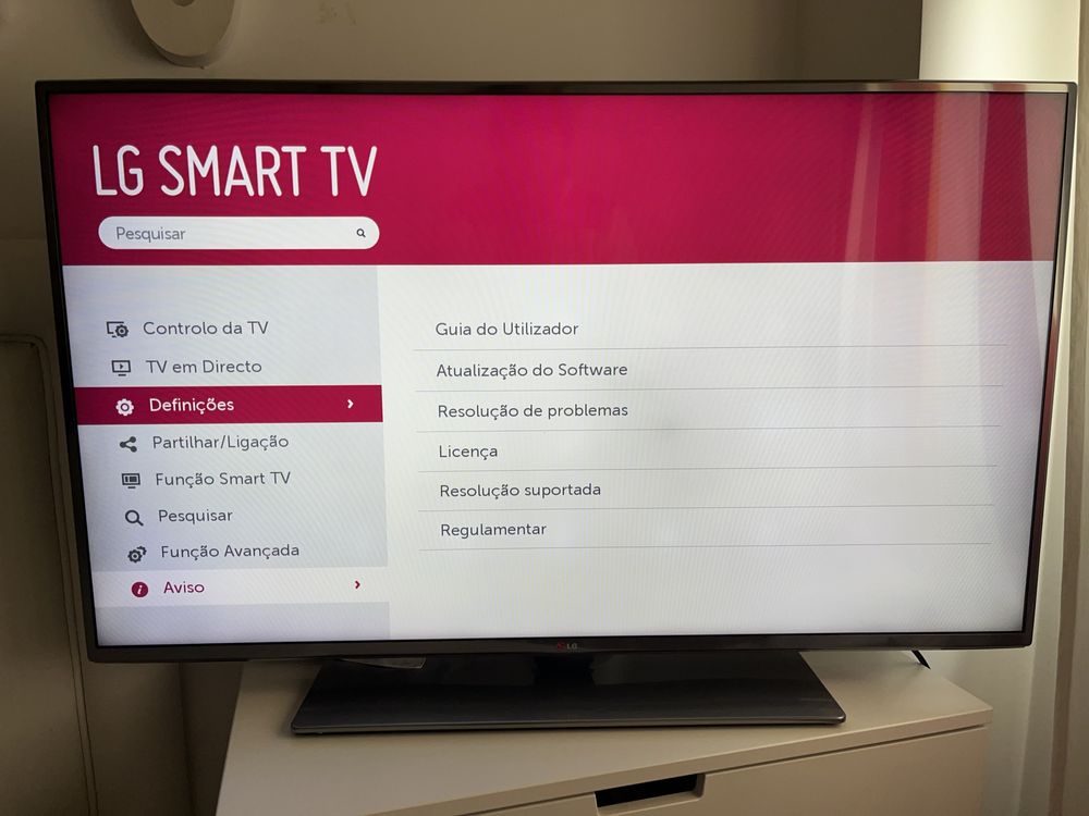 TV LG 47” 47LB650V