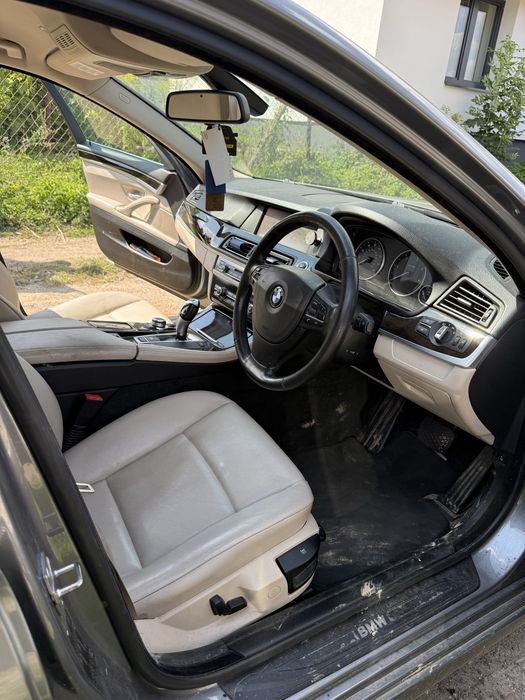 Bmw seria 5 f10 525d 2010r Anglik-uszkodzony silnik