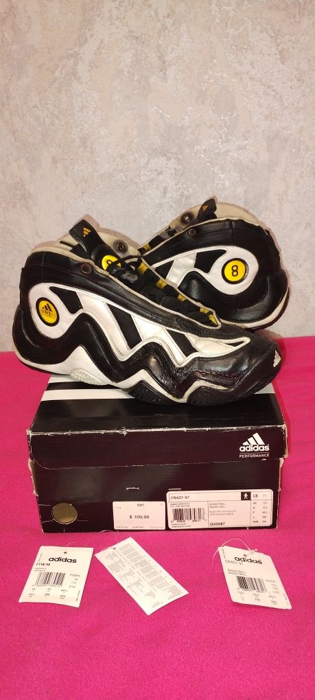 Баскетбольні кросівки Adidas Crazy 97 - р.45
