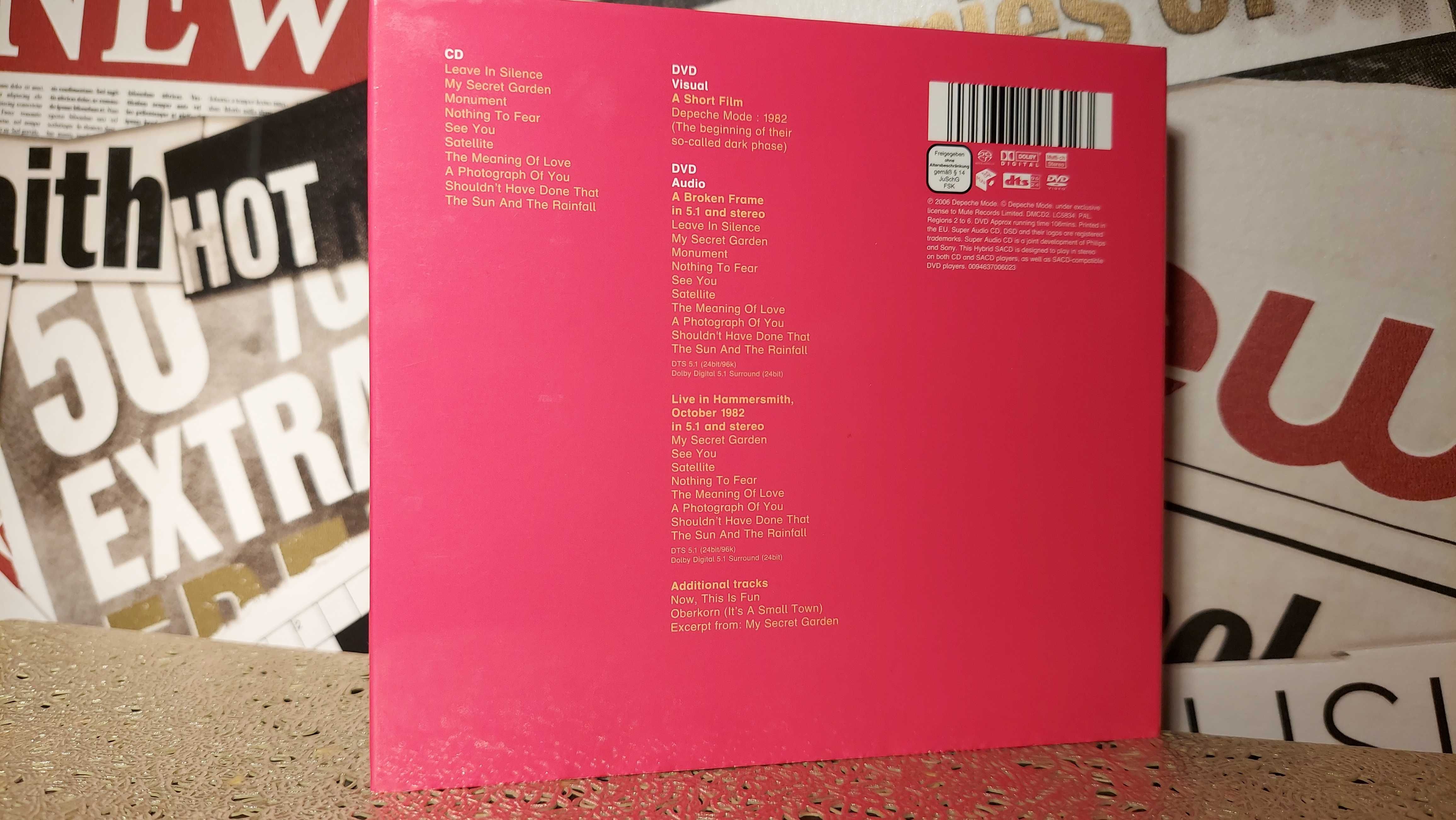 Depeche Mode - A Broken Frame ( SACD + DVD )