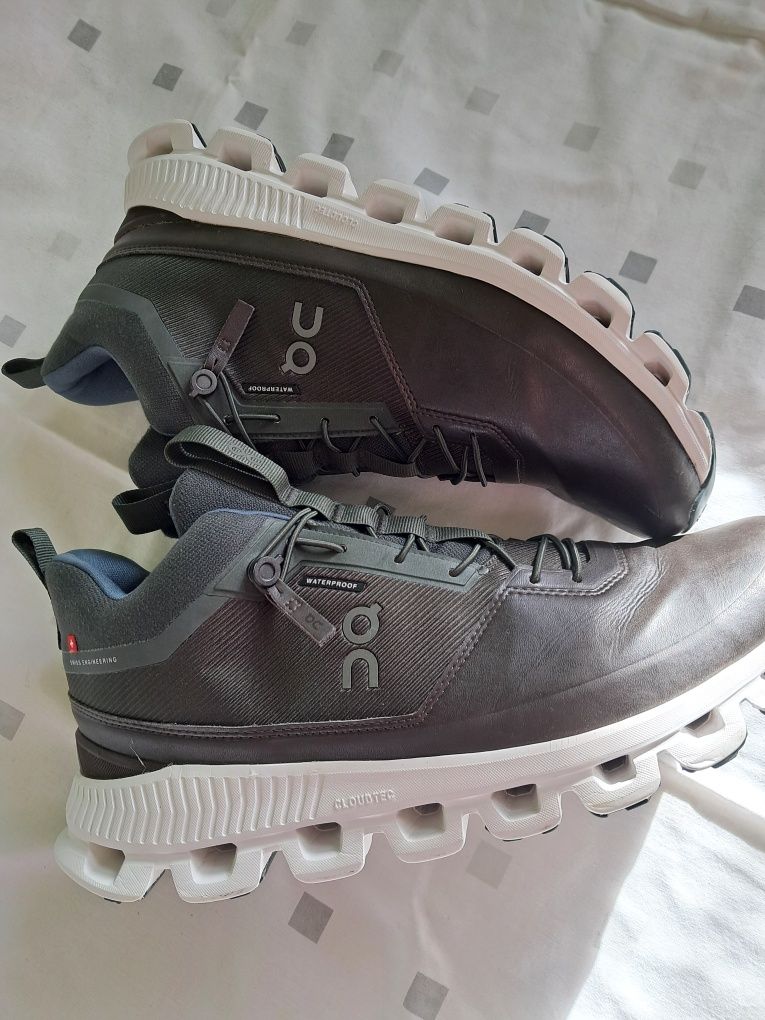 Męskie buty ON Running Cloud Hi Waterproof roz 45 JAK NOWE