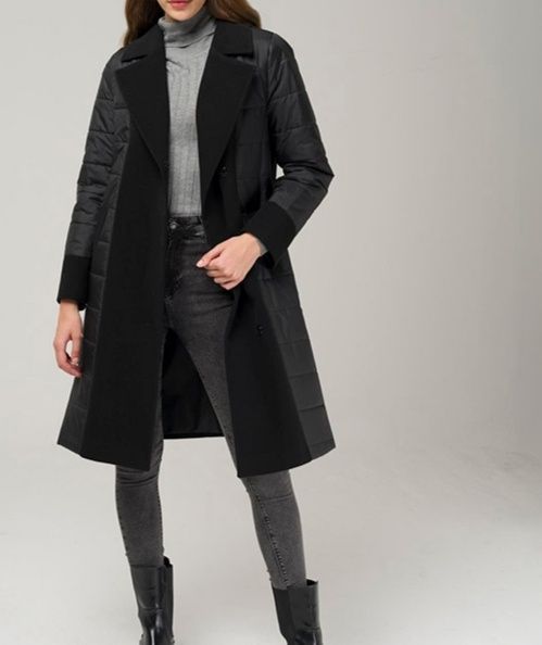 Куртка со вставками тедди