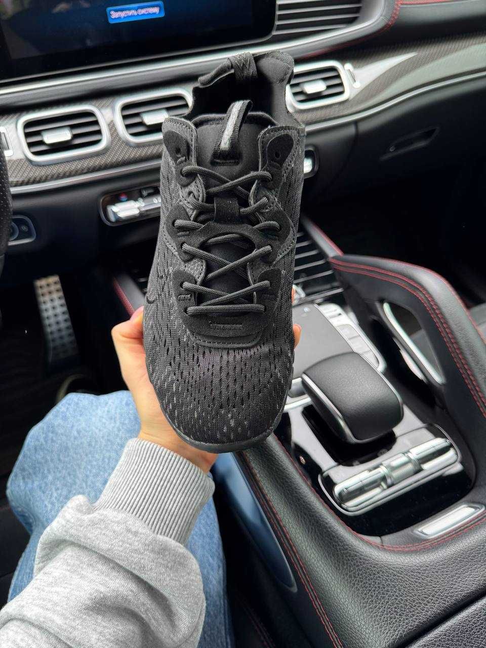 Мужские кроссовки Nike React Vision Triple Black & Premium. 40-45