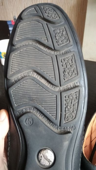 Шкіряні чоловічі туфлі,, макасини