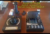 Zestaw HOTAS X56 joystick i przepustnica. Stan jak nowy. Super OKAZJA!