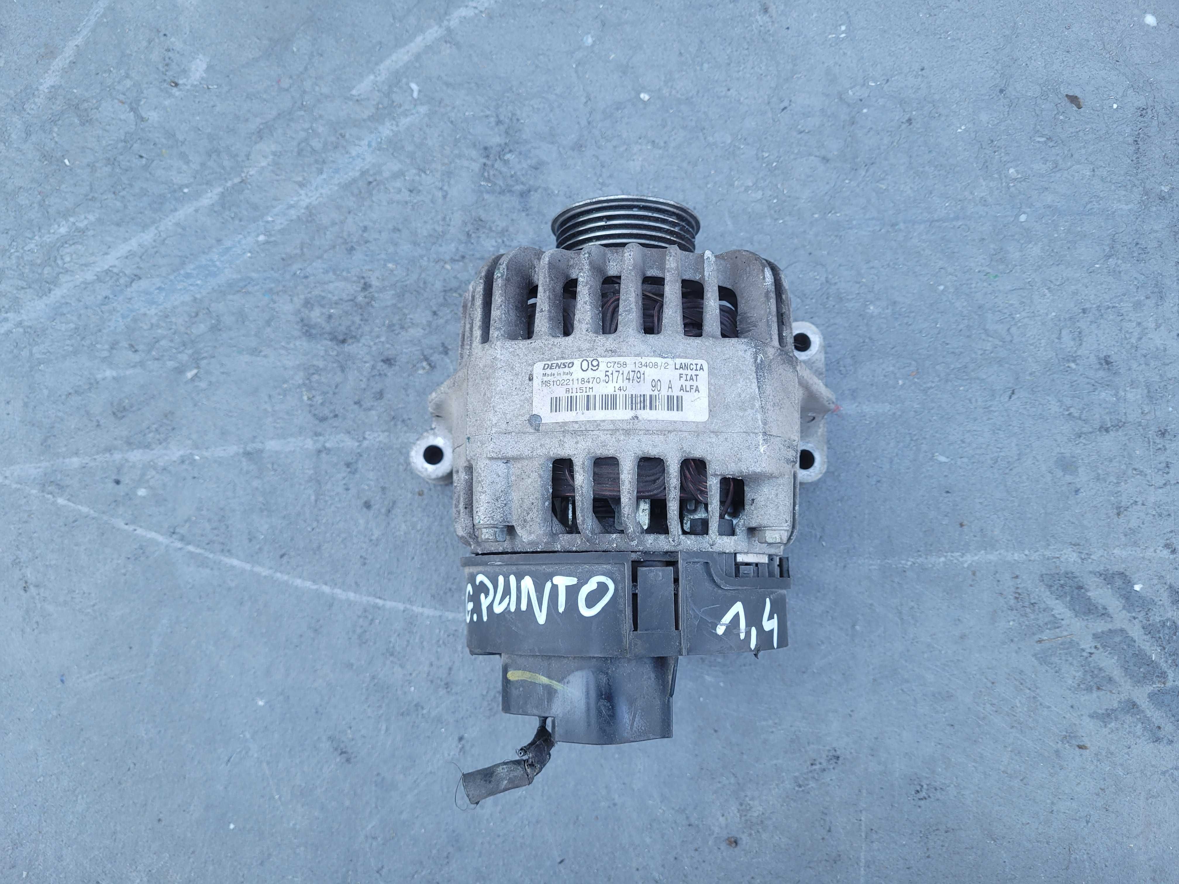 fiat grande punto 1.4 alternator