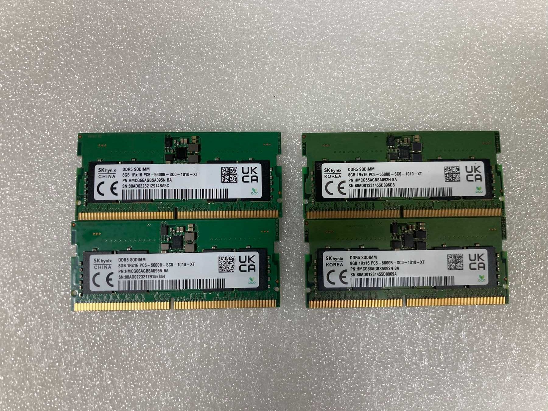 Оперативна память  SO-DIMM 8GB DDR5 5600