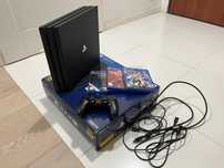 PlayStation 4 PRO 1TB CUH-7216B + 3 gry PS4