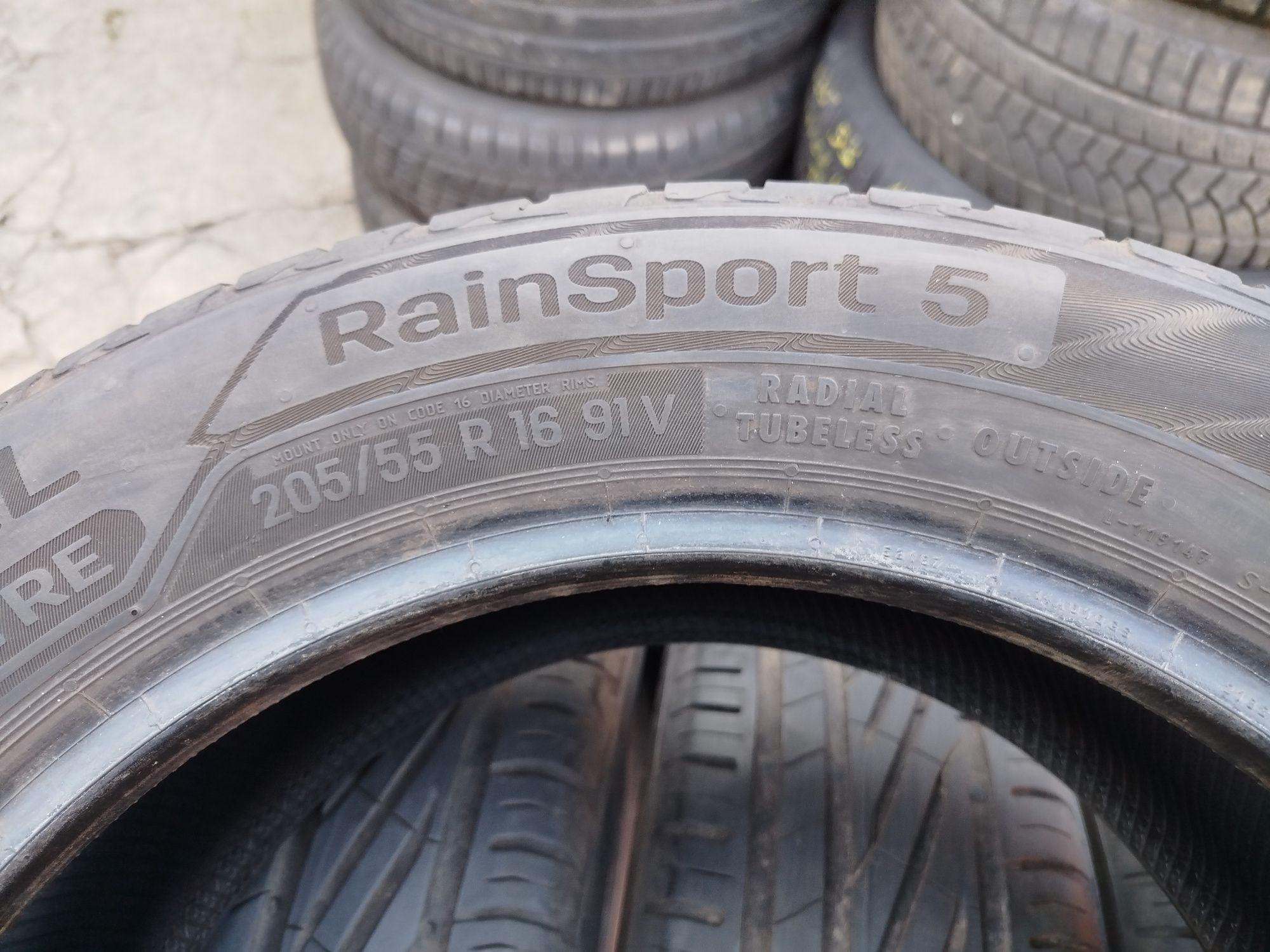 Opony 4szt 205/55/16 91V Uniroyal Rain Sport 5 Idealne