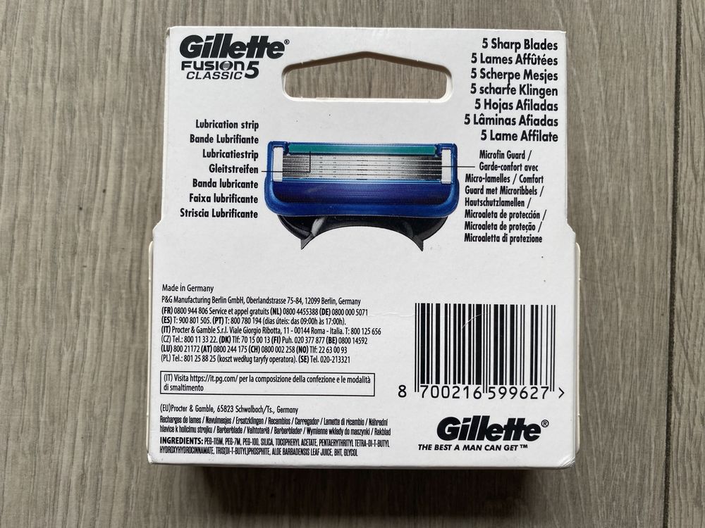 Gillette Fusion 5 wkłady do maszynki do golenia  3szt. Okazja