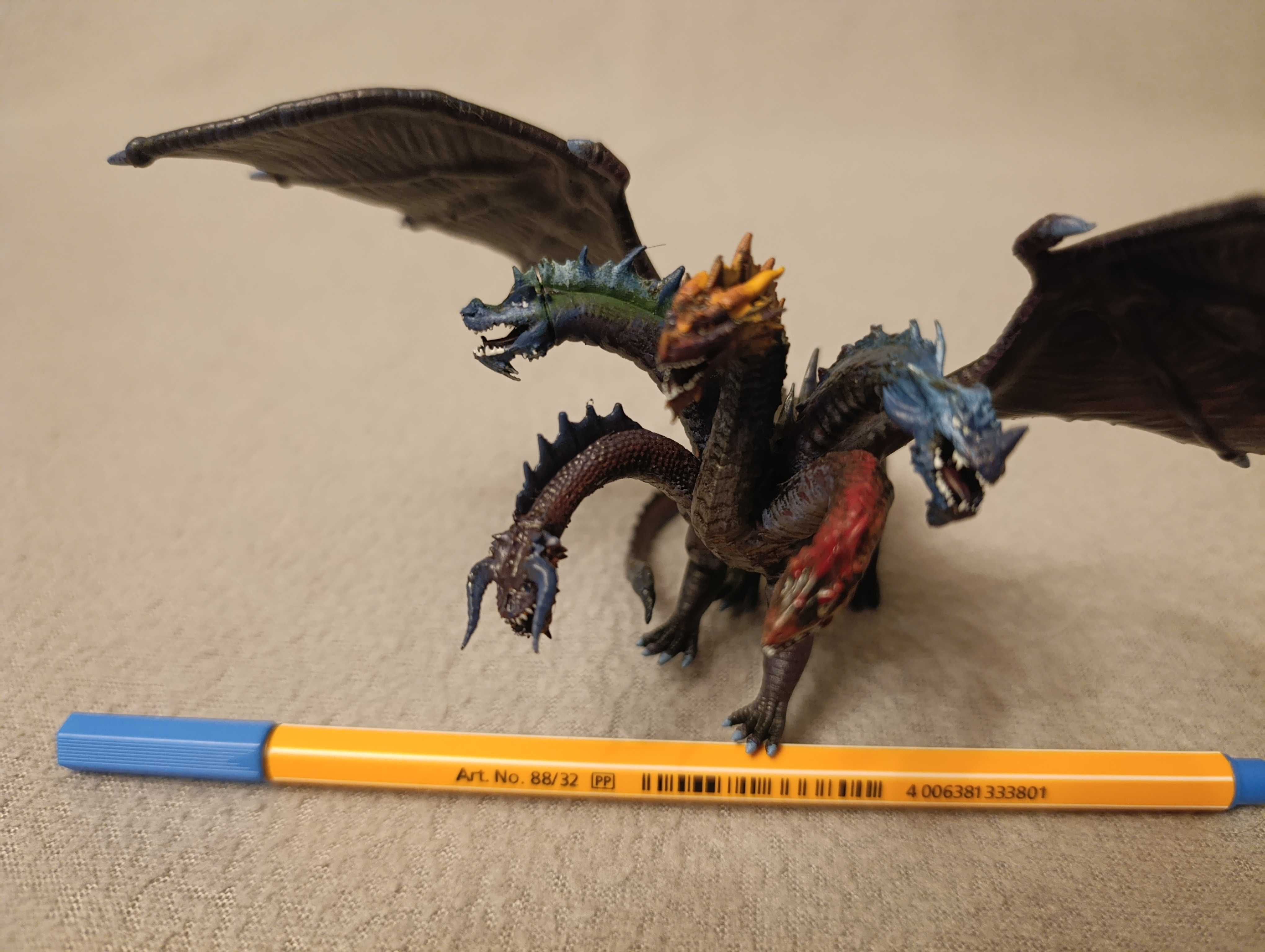 Figurka 3D żywiczna Tiamat duża pomalowana