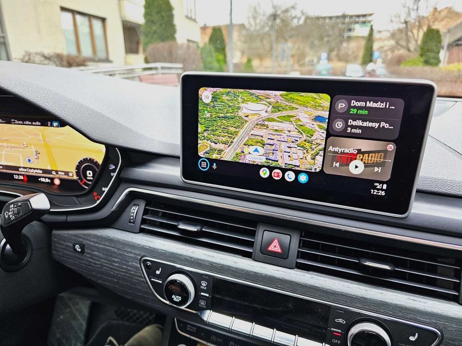 box ANDROID AUTO CARPLAY AUDI A4 A5 A6 A7 A8 Q3 Q5 Q7 mmi 3G RMC mib