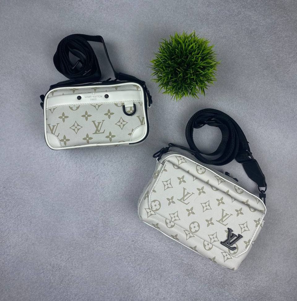 Сумка Louis Vuitton белая / Сумки через плечо